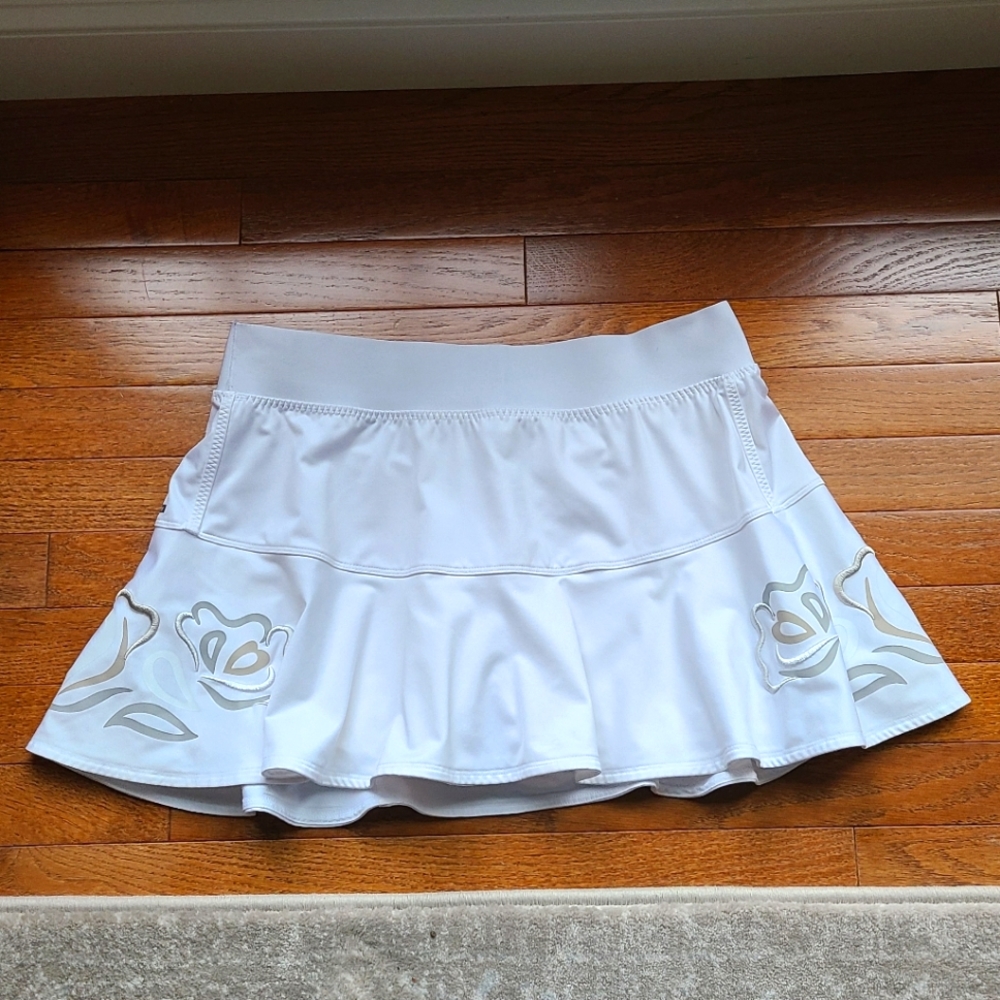 White Adidas  Stella mccartney tennis skirt